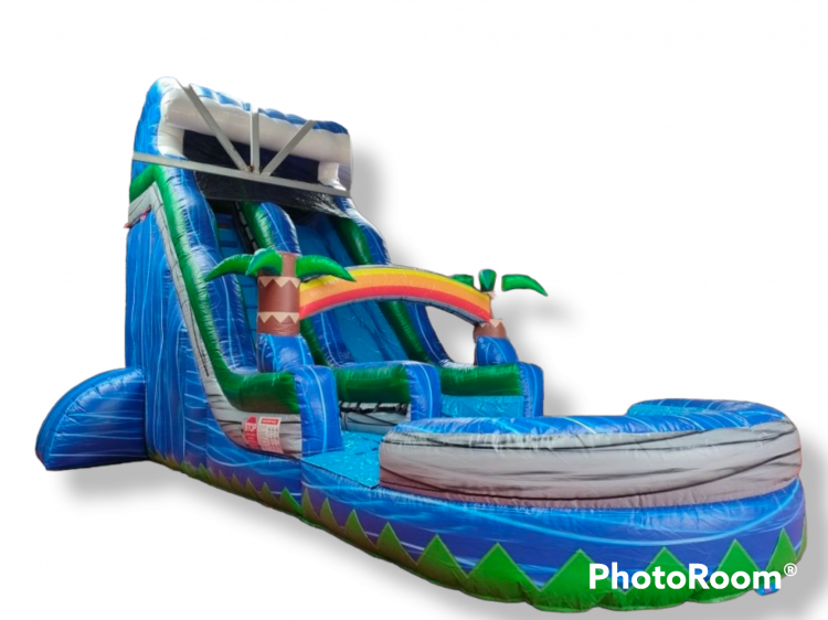 Wet & Dry 18 Foot Slide